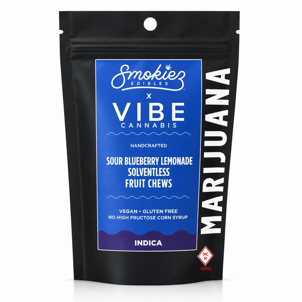 100MG SOUR BLUEBERRY LEMONADE ROSIN FRUIT CHEWS