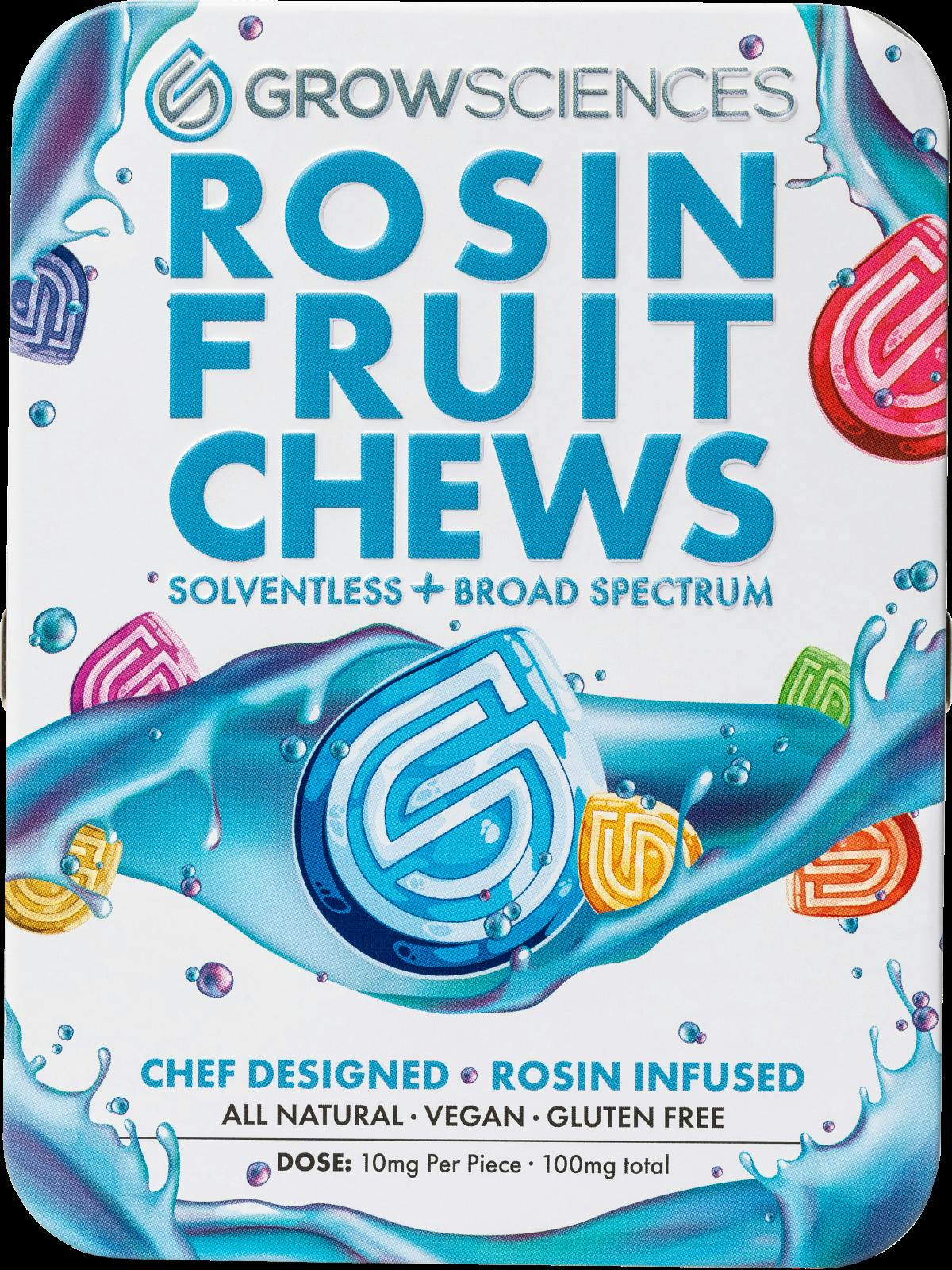 Green apple rosin gummies