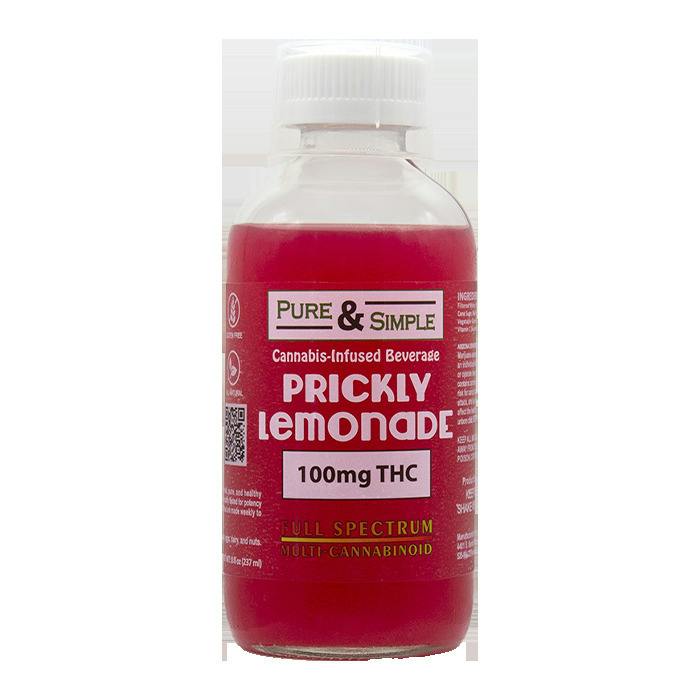 Pure & Simple - 100mg - Prickly Pear Lemonade