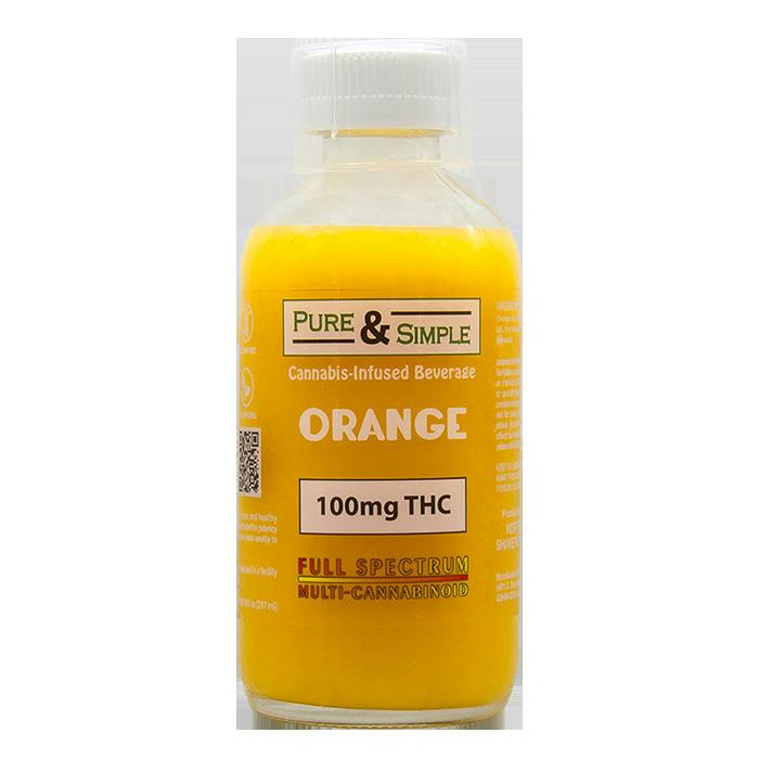Pure & Simple - 100mg - Just Orange Juice