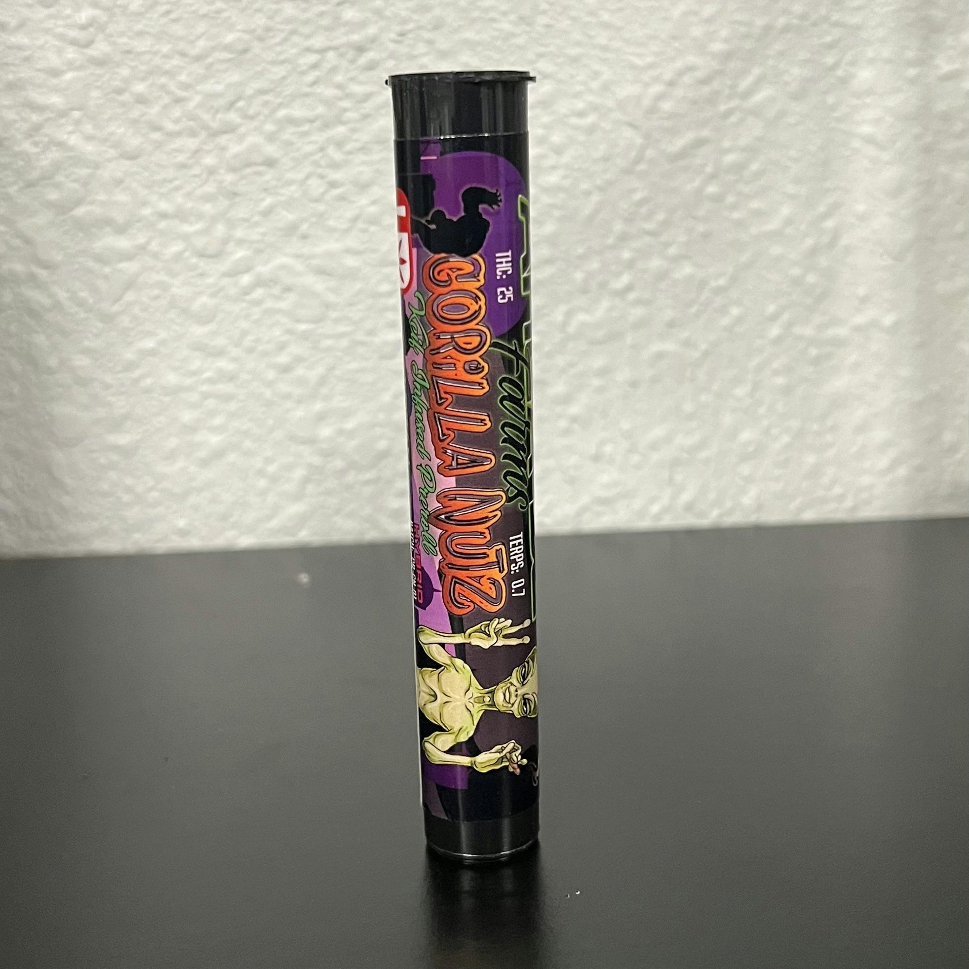 UFO PREROLLS GORILLA NUTZ (7 for $20)