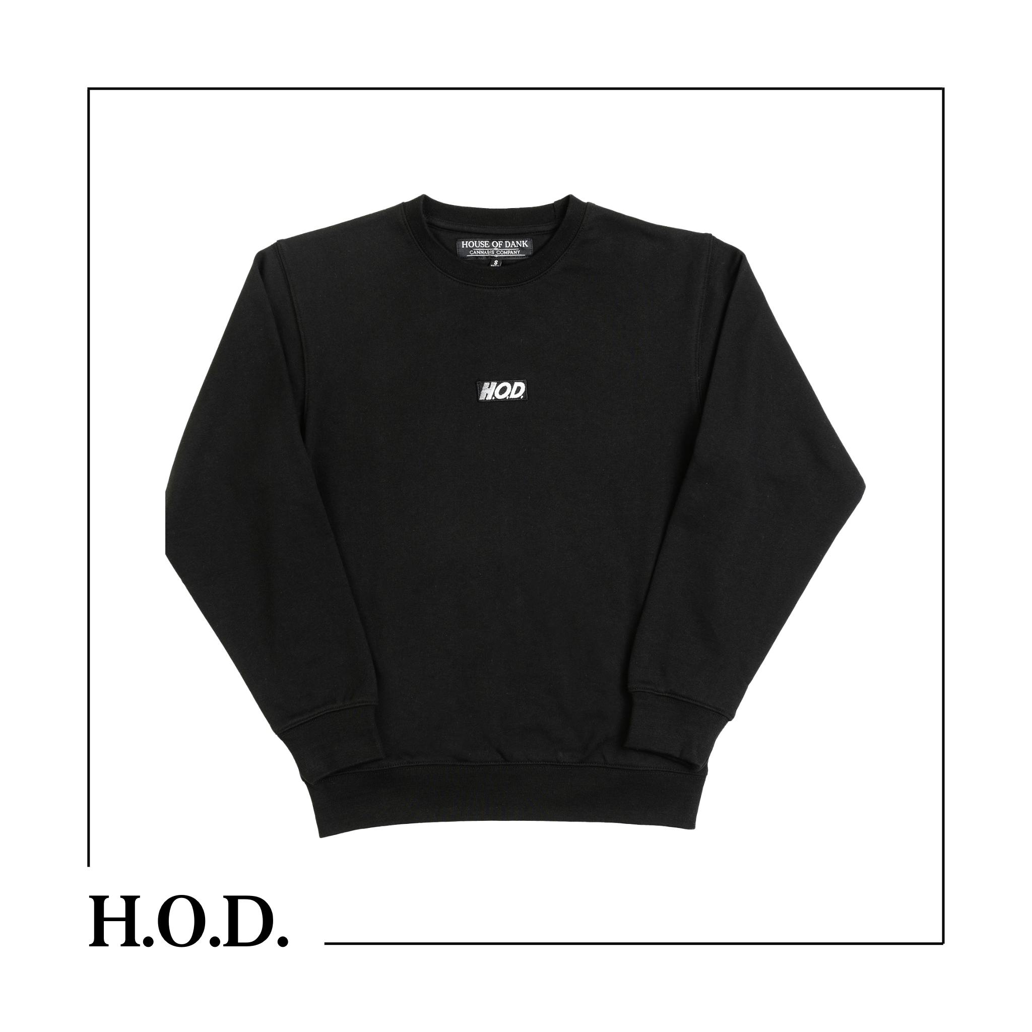 H.O.D. x Core Black Crew Sweater S