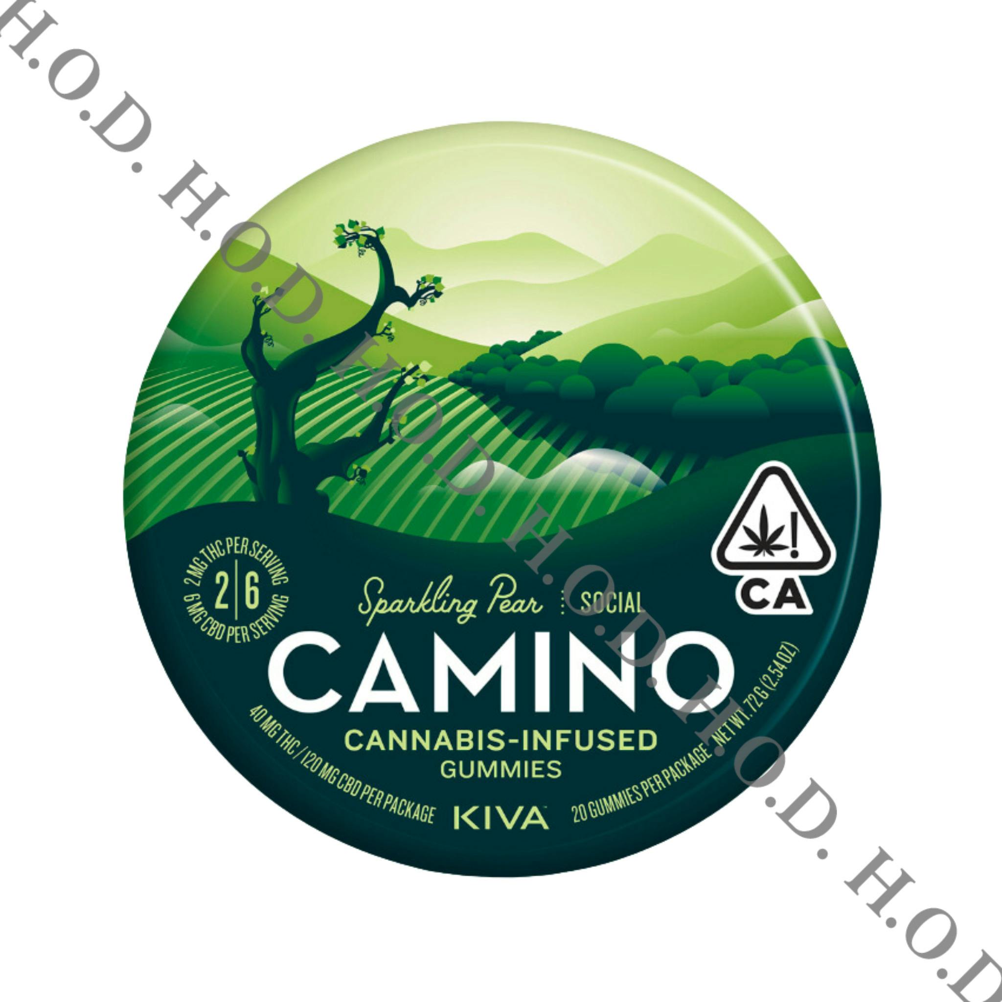 Camino Sparkling Pear Gummies