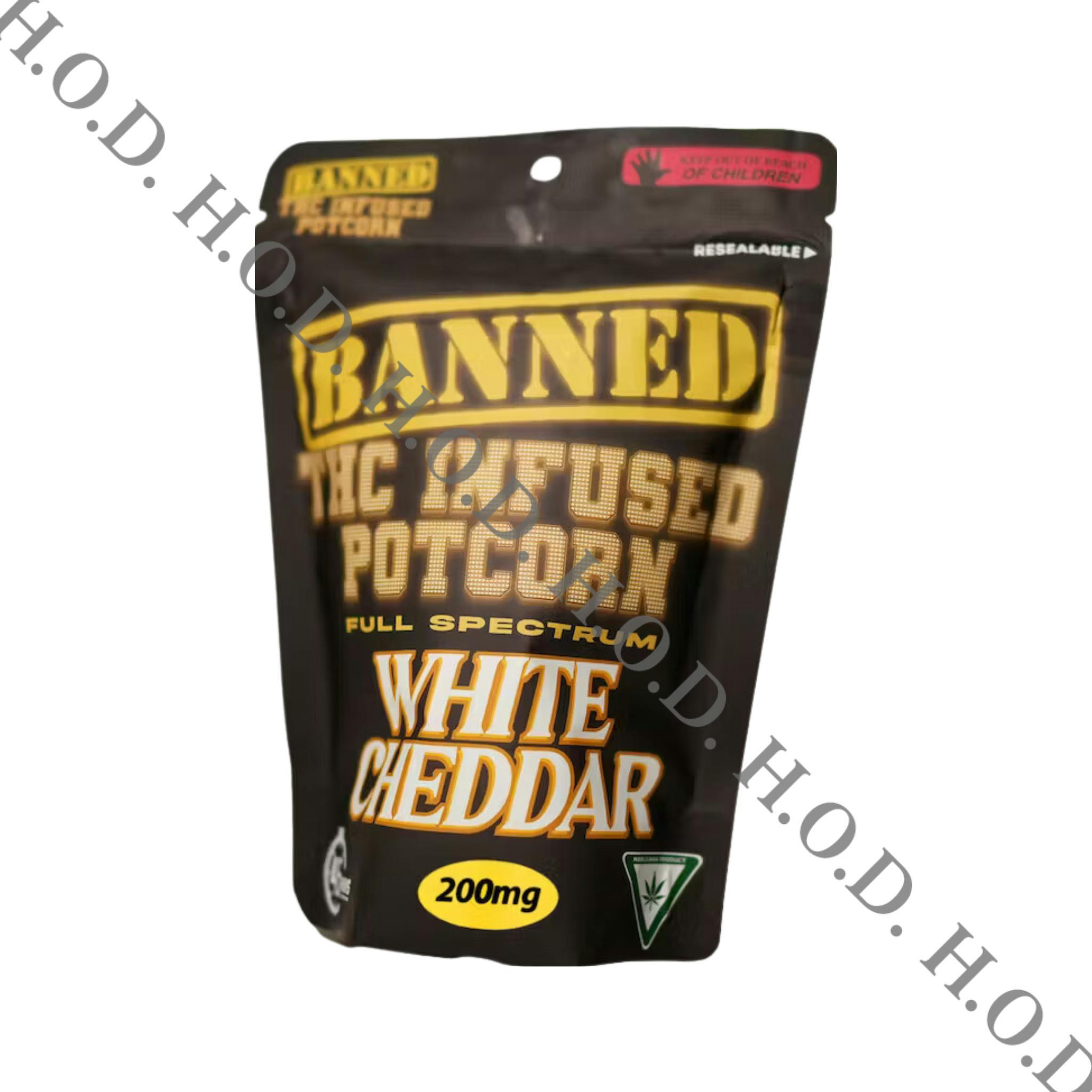Banned White Cheddar Potcorn