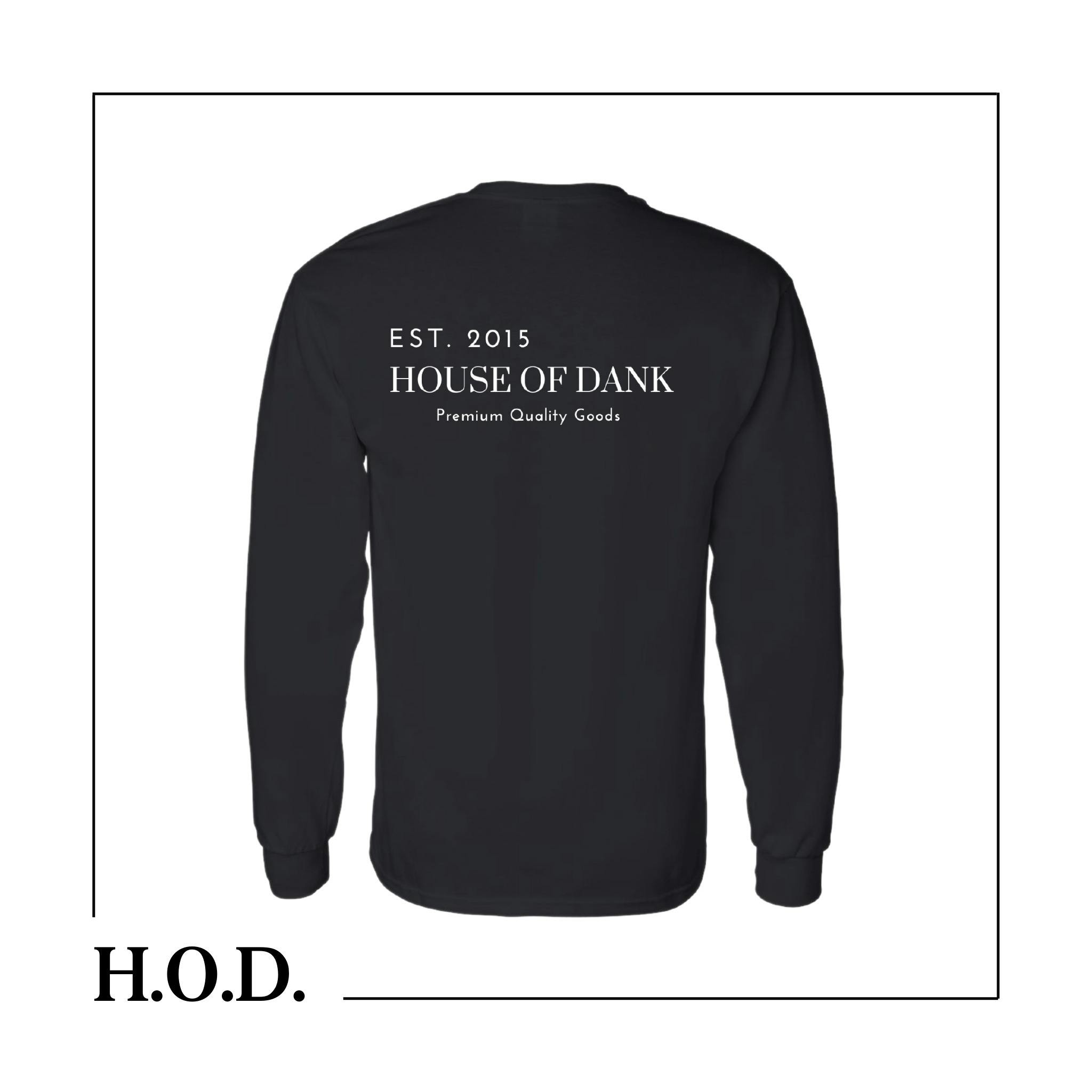 H.O.D. Icon Black Long Sleeve Tee M