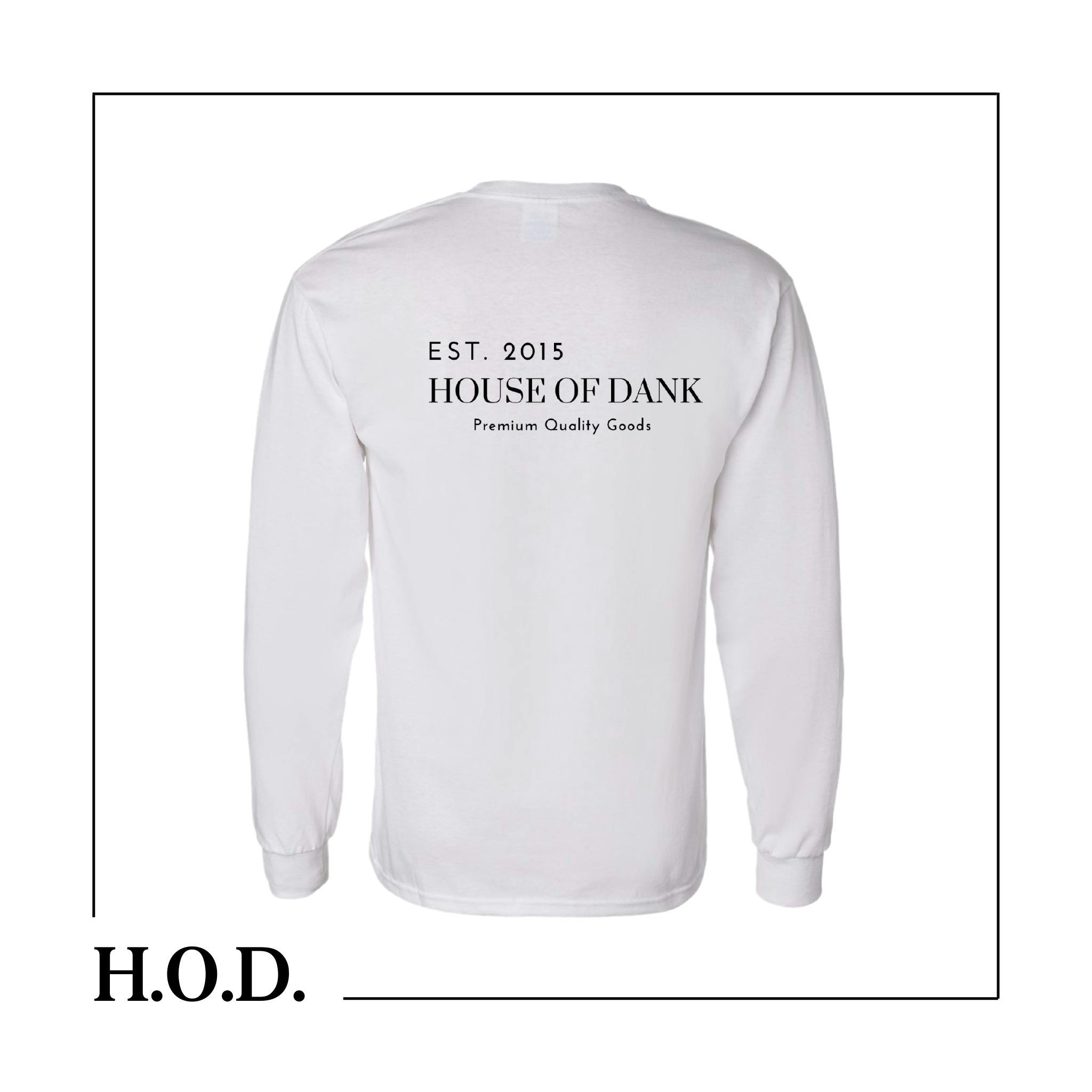 H.O.D. Icon White Long Sleeve Tee S