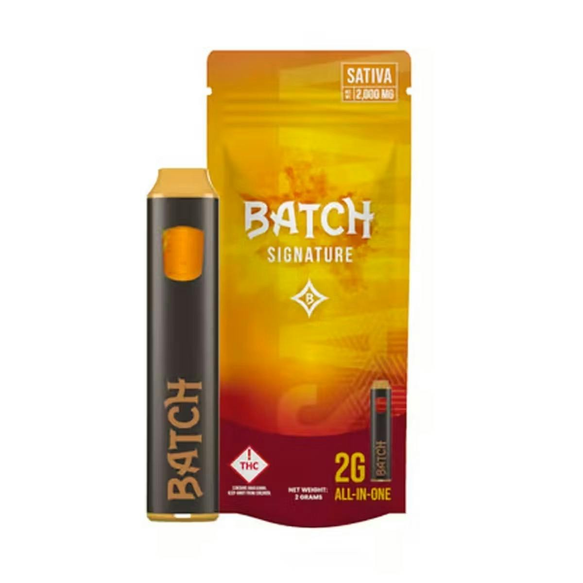Batch | 2g Disposable | REC - Signature Sativa | Sour Diesel