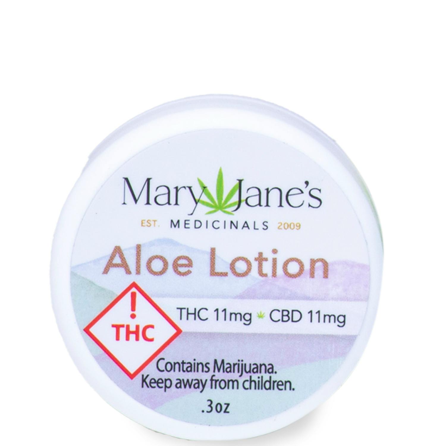 Mary Jane's | Aloe Lotion 0.3oz | REC - Aloe Lotion