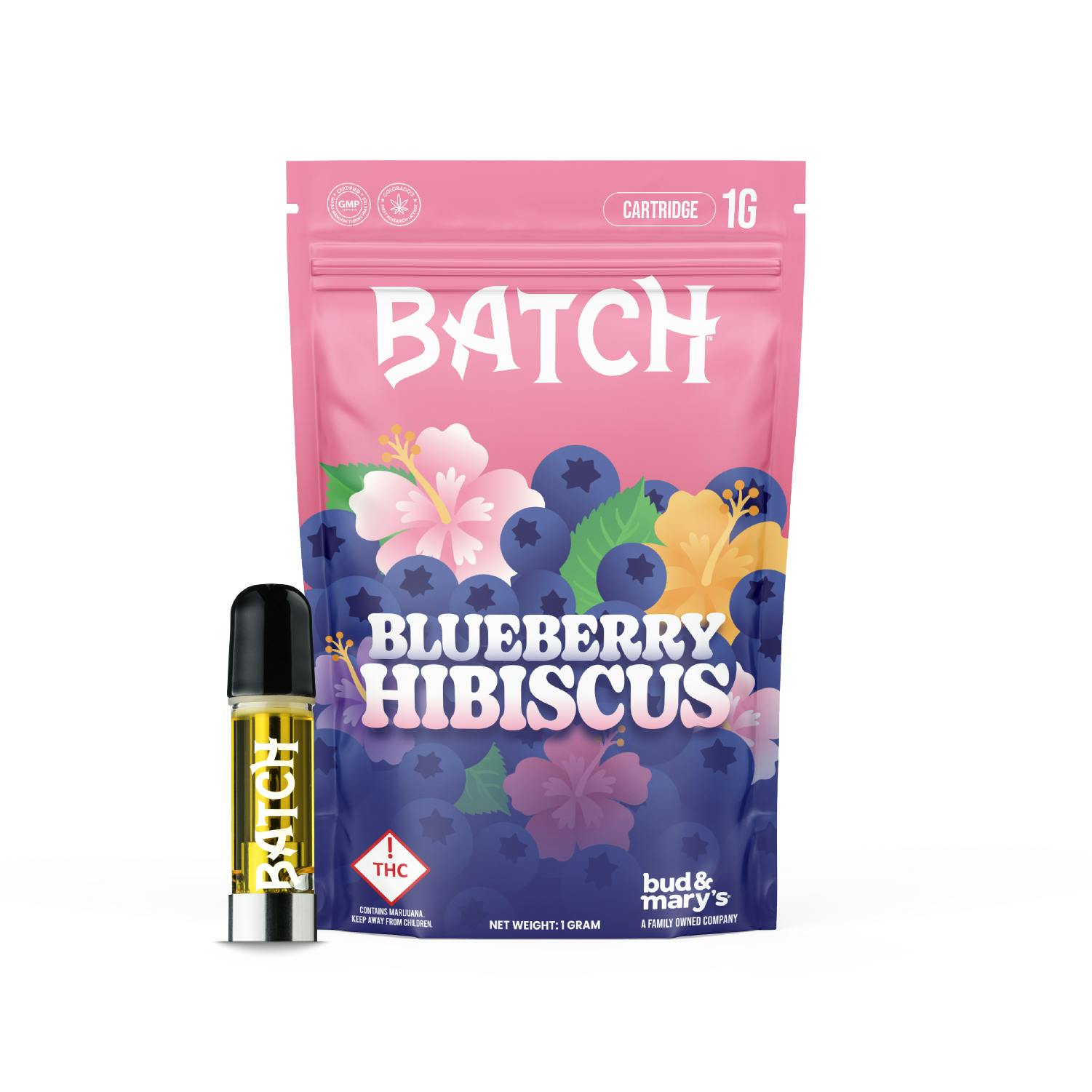 Batch | 1g Cartridge | REC - Blueberry Hibiscus