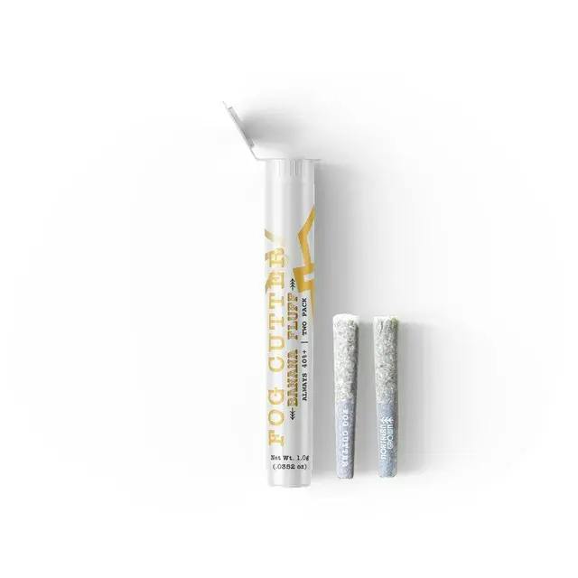 Fog Cutter | 1g Infused Pre-Roll 2pk | REC - Banana Fluff (H)