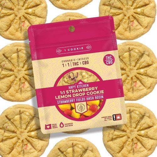 Hapy Kitchen: Strawberry Lemon Drop Cookie