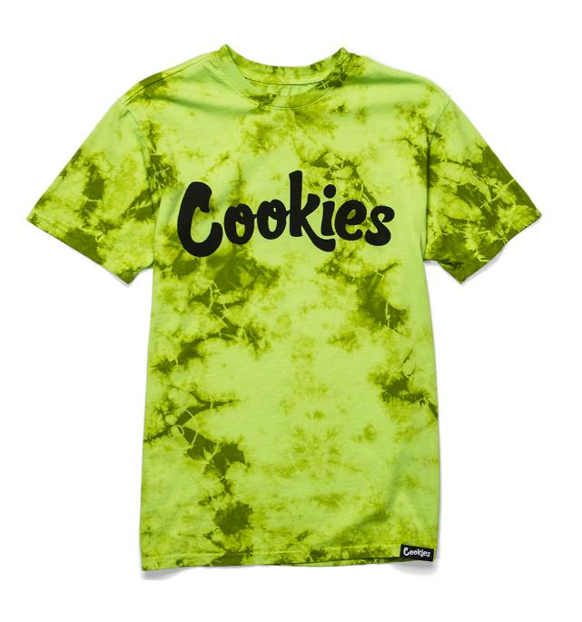 Lime Tie Dye Tee