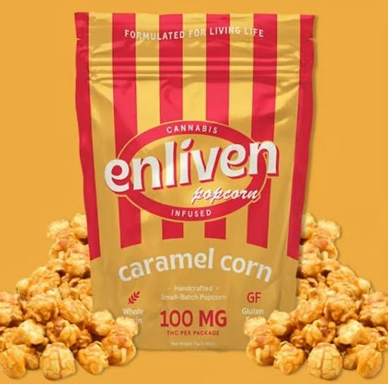 INFUSED CARAMEL CORN (100MG)