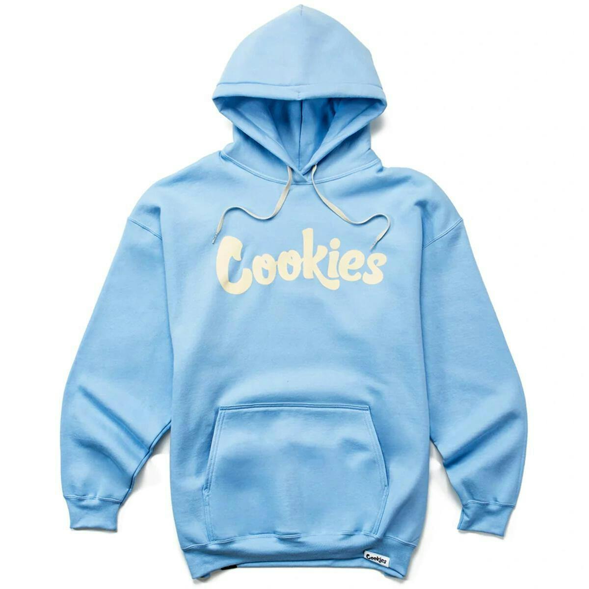 Thin Mint Fleece Hoody Sky Blue / Cream