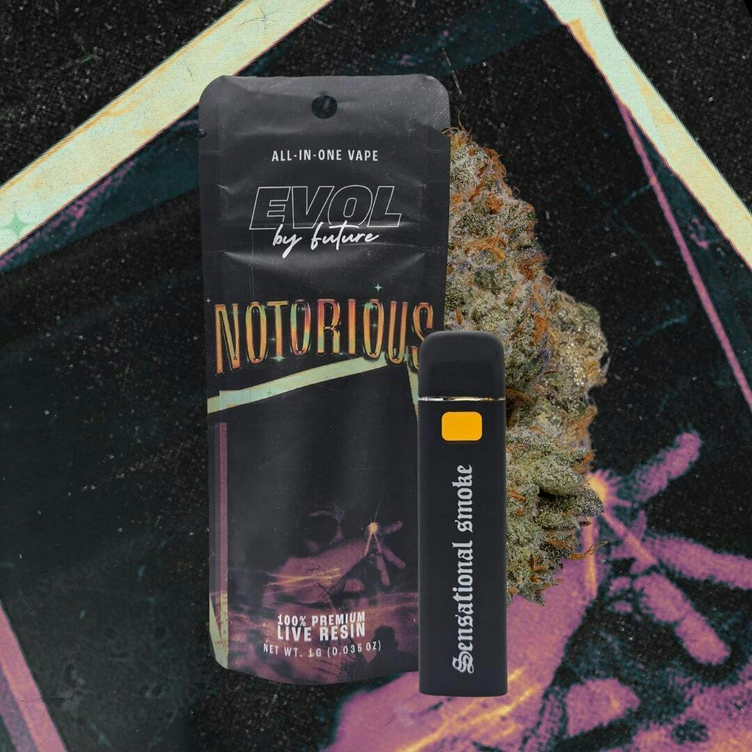 NOTORIOUS #1 (LIVE RESIN) (DISPO)