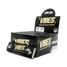 PAPERS - FATTYS - ULTRA THIN WITH TIPS (BLACK)