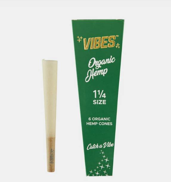 CONES 1.25 ORGANIC HEMP (6PK)
