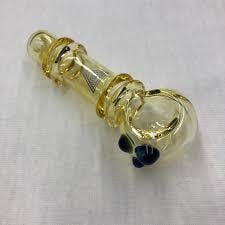 3.5" ORANGE THREE DOT HAND PIPE