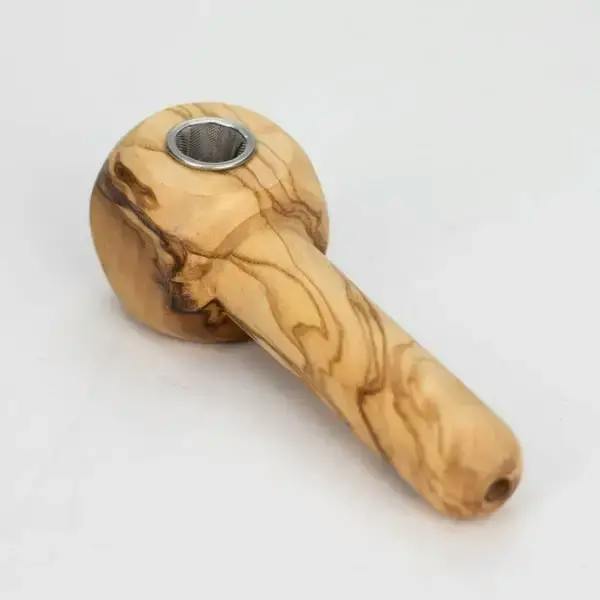 OLIVE WOOD APPLE PIPE