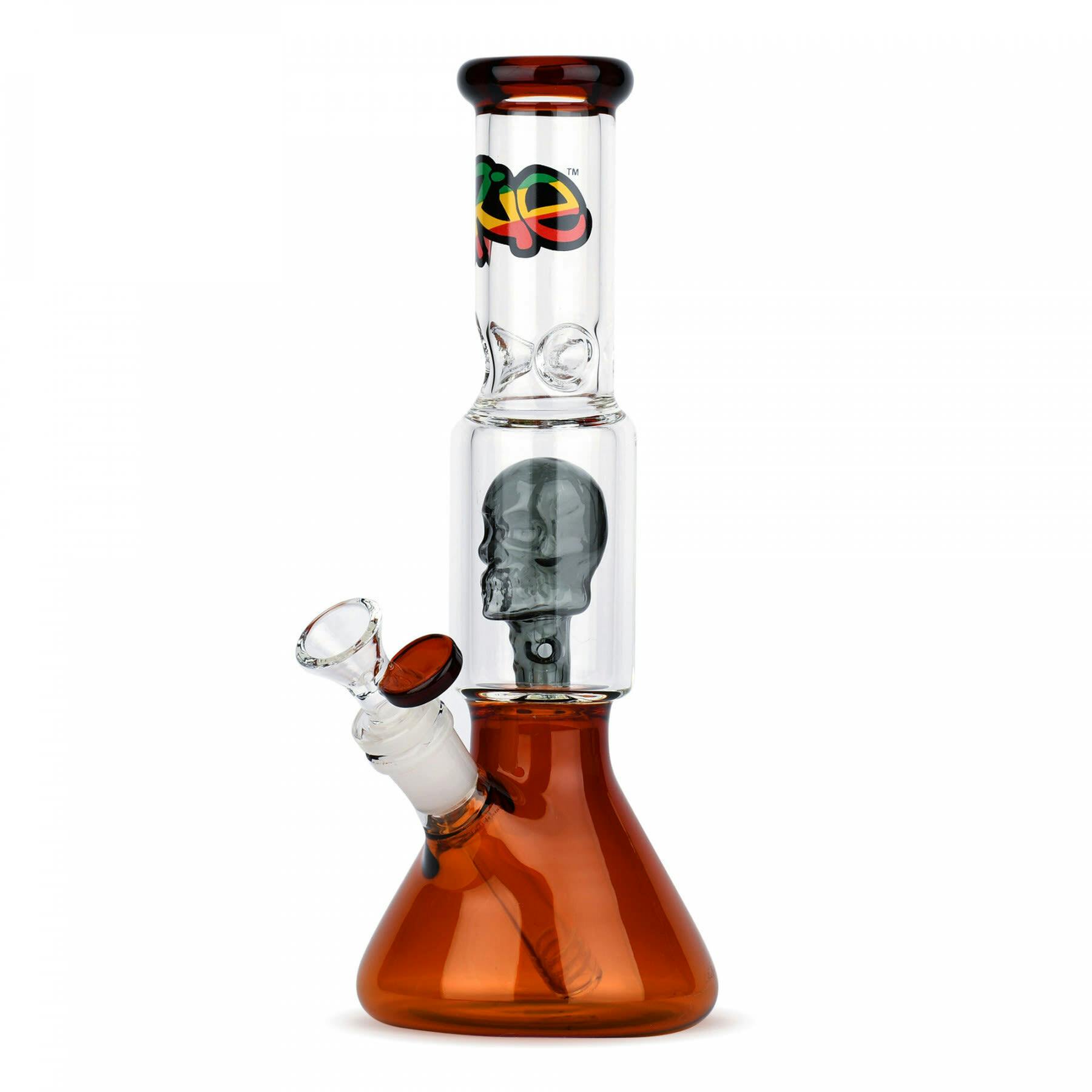 11" DUAL CHAMBER BEAKER TUBES - ASSORTED COLOURS