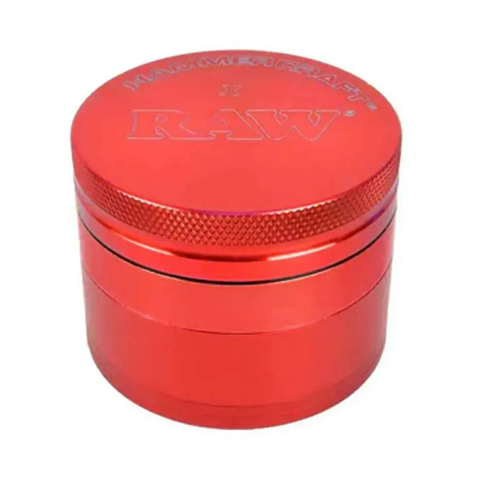 2.5" RAW X HAMMERCRAFT GRINDER - RED