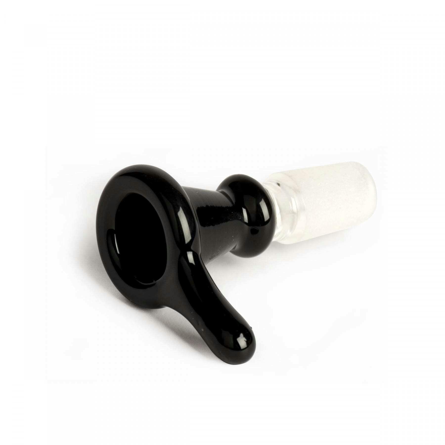 THUMPER CONE 14MM BOWL / PULLOUT - BLACK