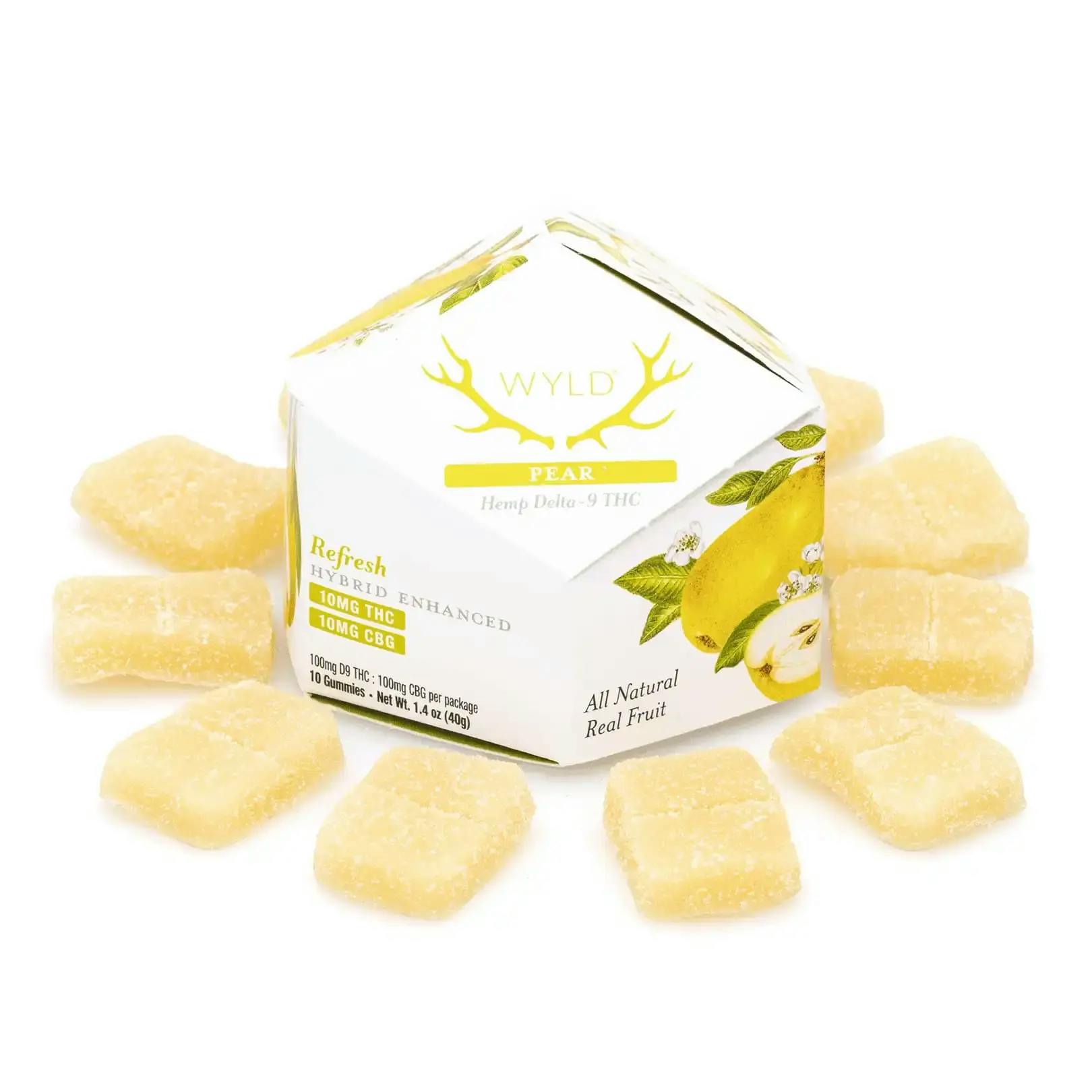 PEAR THC:CBG REAL FRUIT