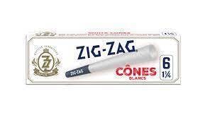 WHITE CONES ZIG ZAG