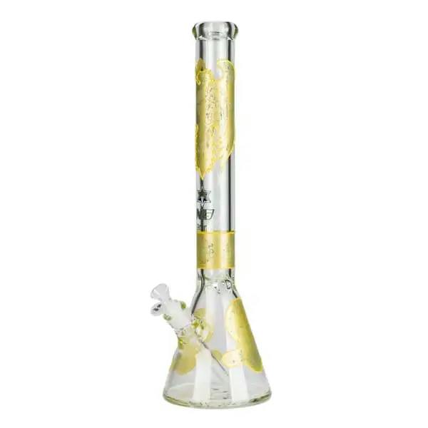 18" 9mm METALIC EAGLE & SKULL BEAKER