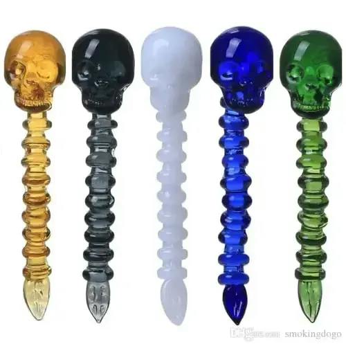 SKELETON DABBER - WHITE, AMBER OR GOLD