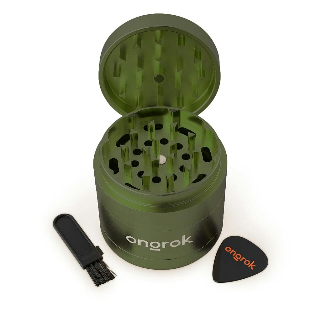 4 PIECE EZ SECTION GRINDER - BLACK