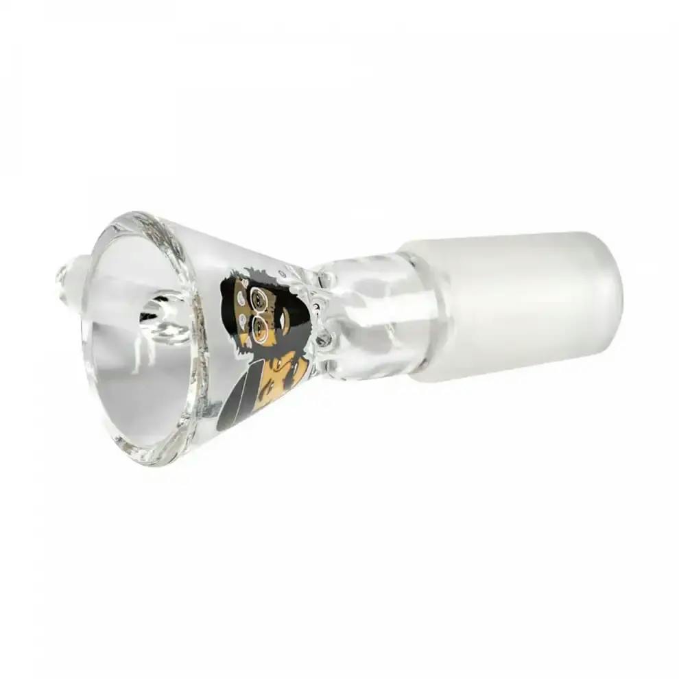 GOLD FOIL HEADS BOWL 14MM PULL OUT - ASSORTED COLORS