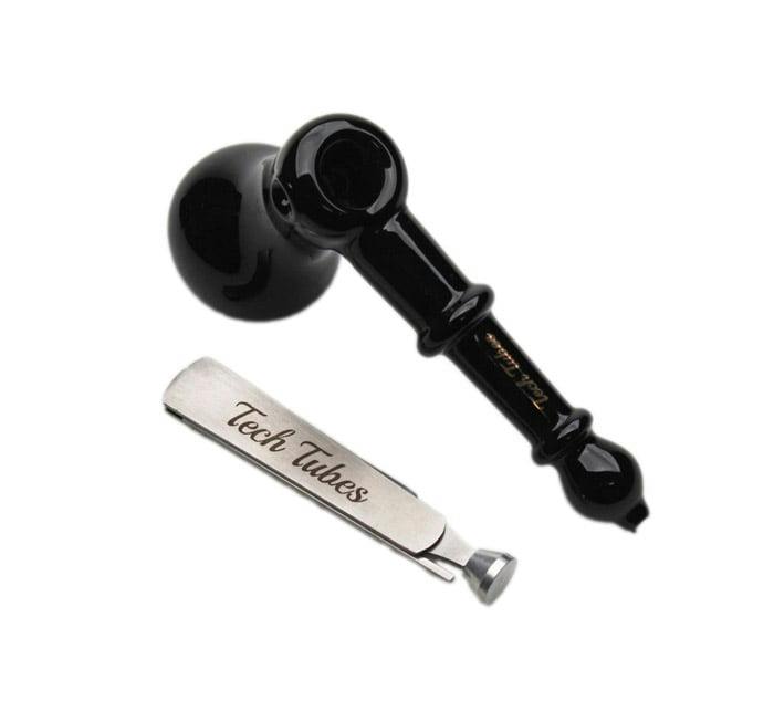 4.5" HAMMER BUBBLER - BLACK OR WHITE