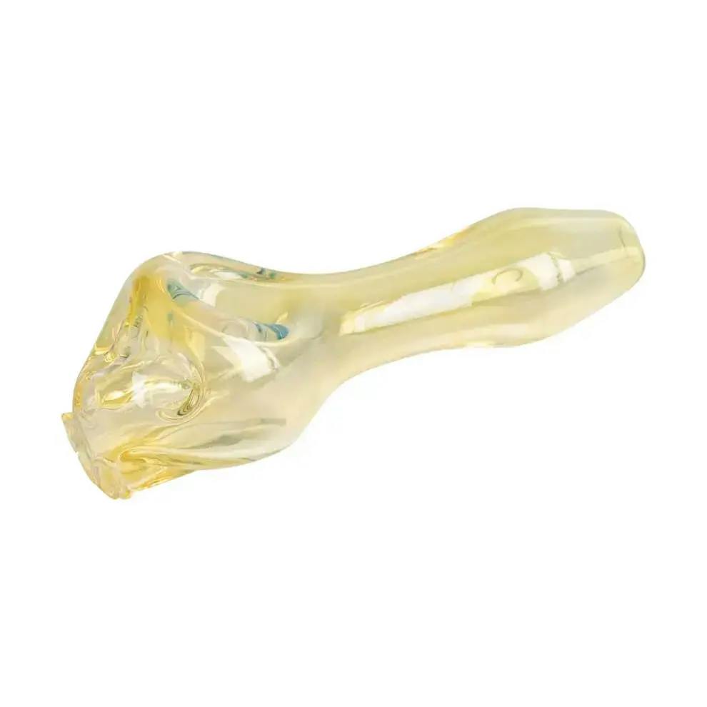 4.25" SKULL GLASS PIPE