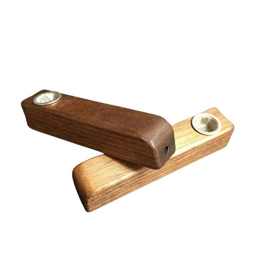 OLD SCHOOL WALNUT HASH PIPE