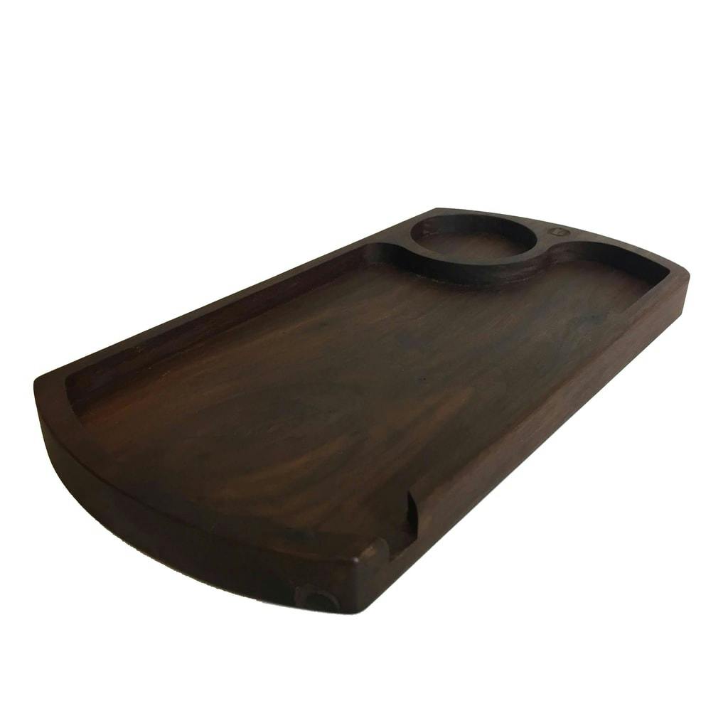 XL WALNUT ROLLING TRAY