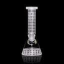 7.5" CUBED MINI BEAKER BONG