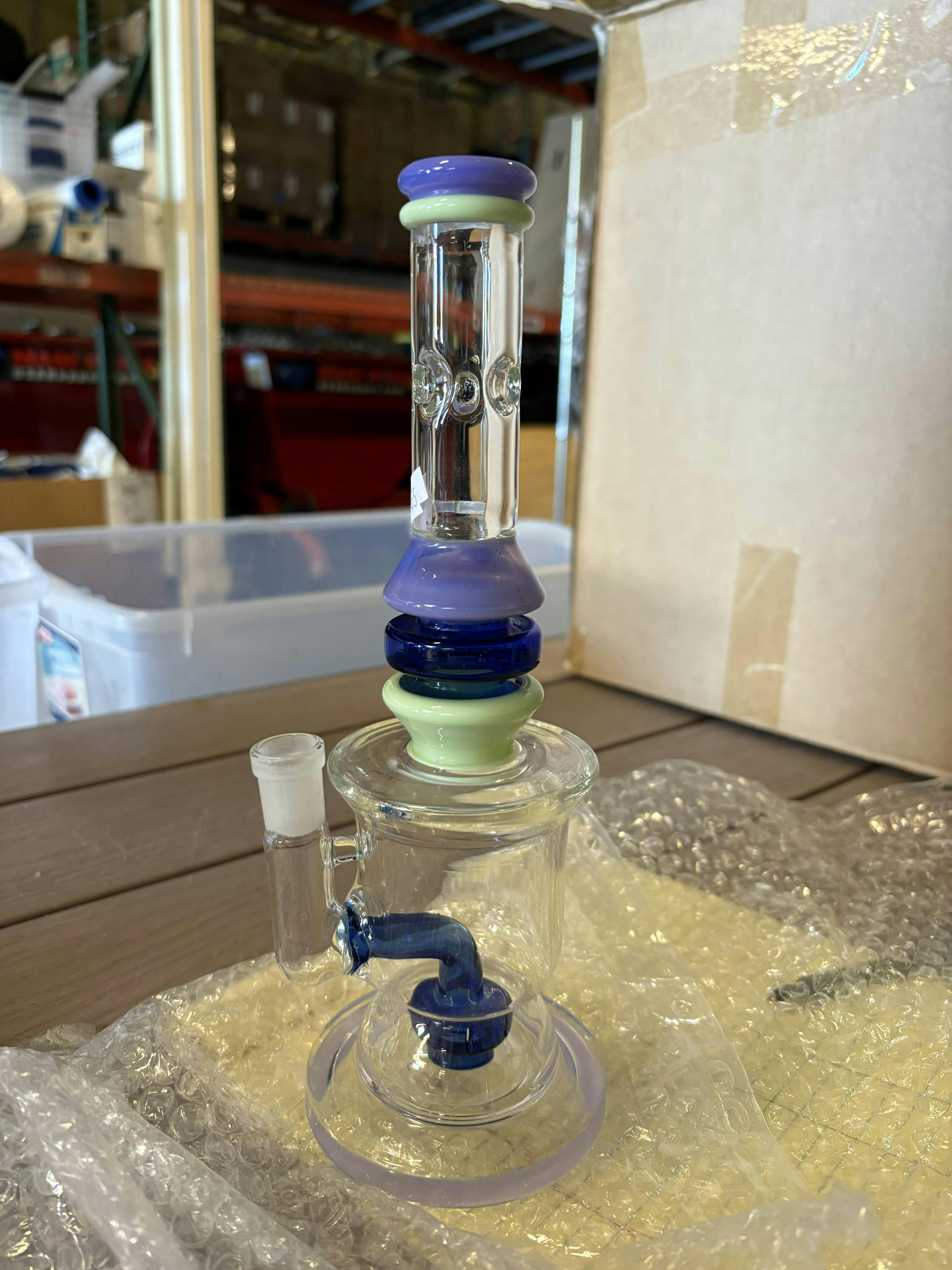 Straight Multicolor Bong - 50455