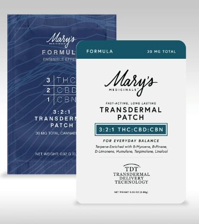 Mary's Medicinals - Formula Transdermal Patch 3:2:1
