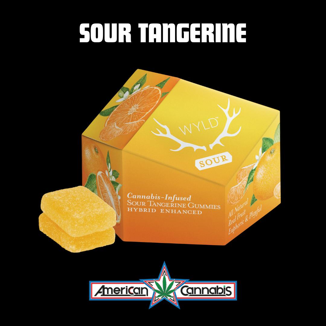 [Edible] WYLD Sour Tangerine 100mg THC [Hybrid]