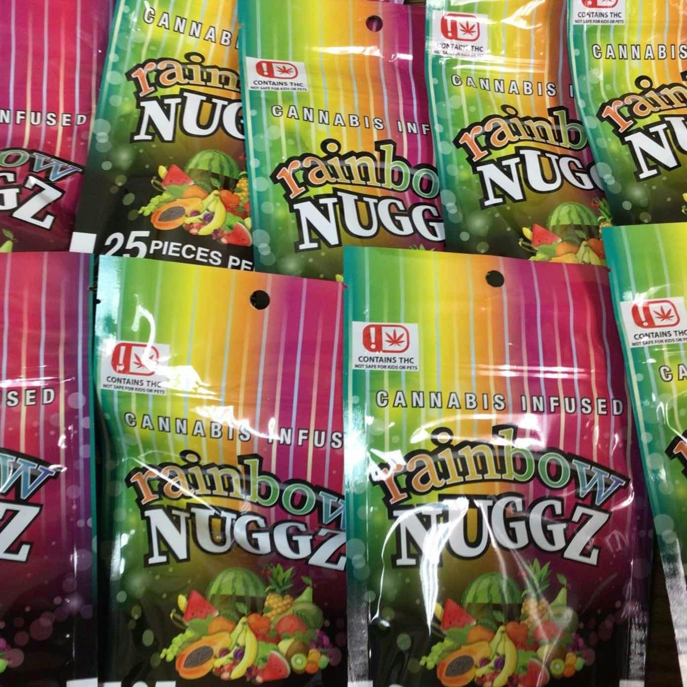 500 MG RAINBOW NUGZ 25 PIECES 20 MG EACH