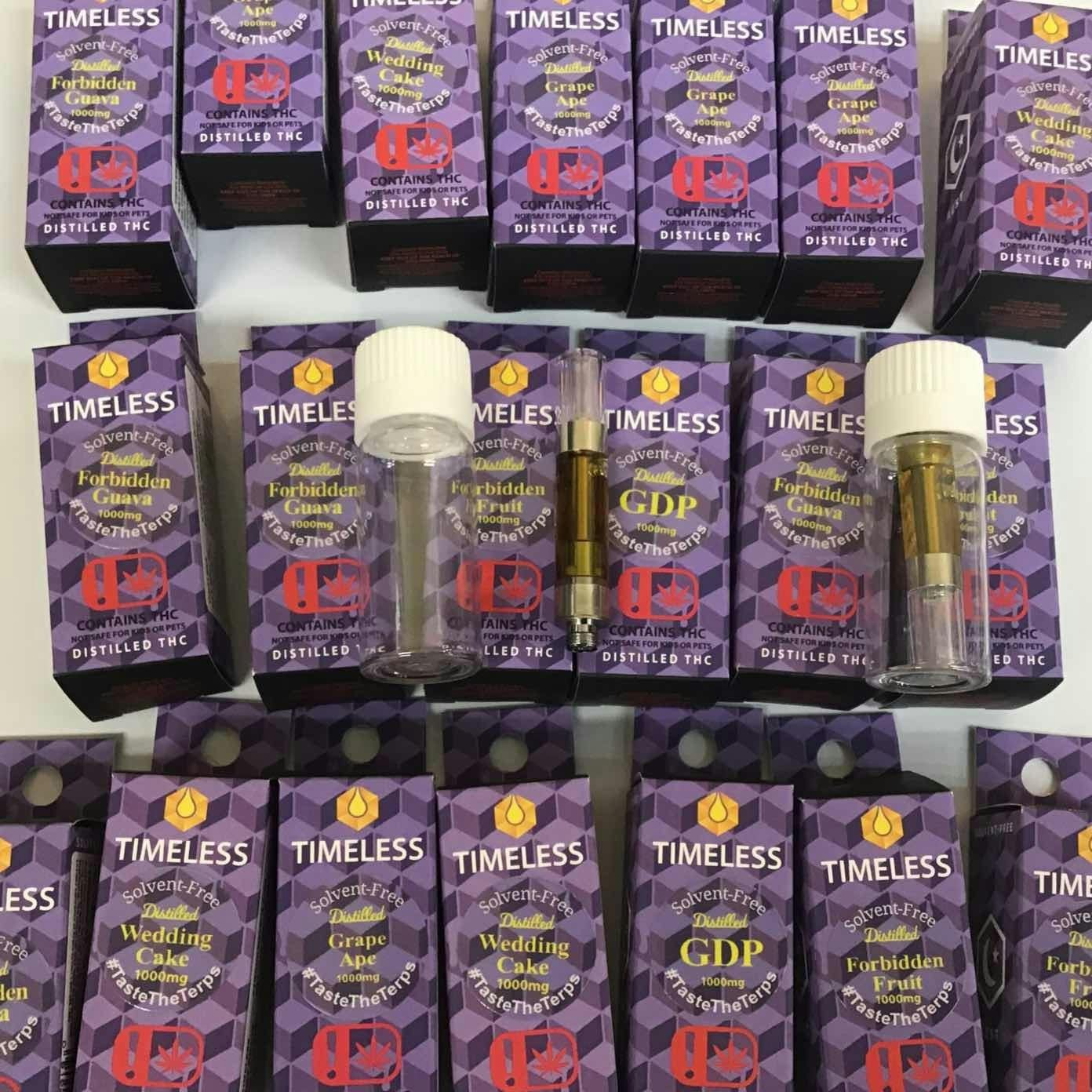 TIMELESS CARTRIDGES INDICA 1 GRAM