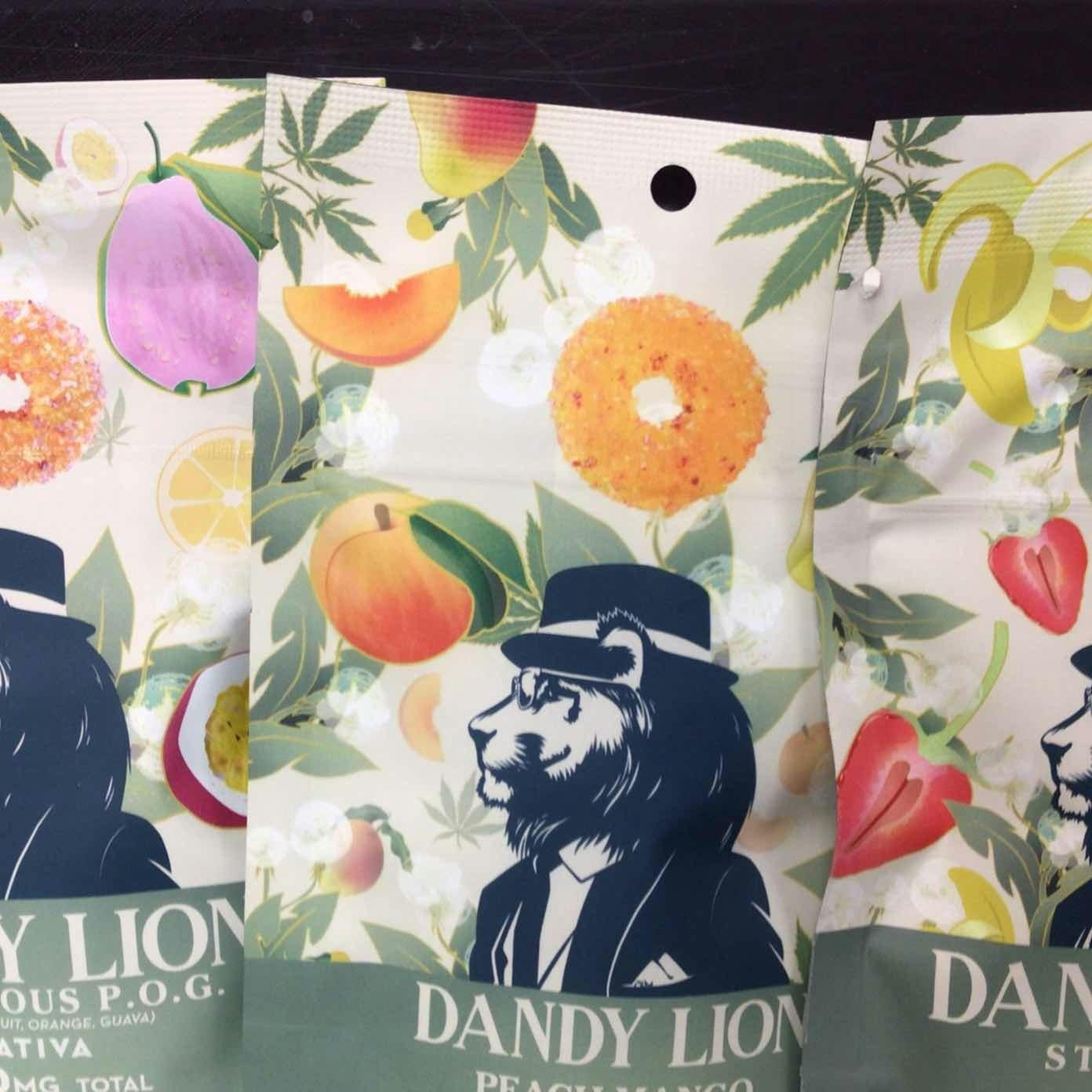 DANDY LION 100 MG SATIVA GUMMIES 10 PC 10 MG EACH