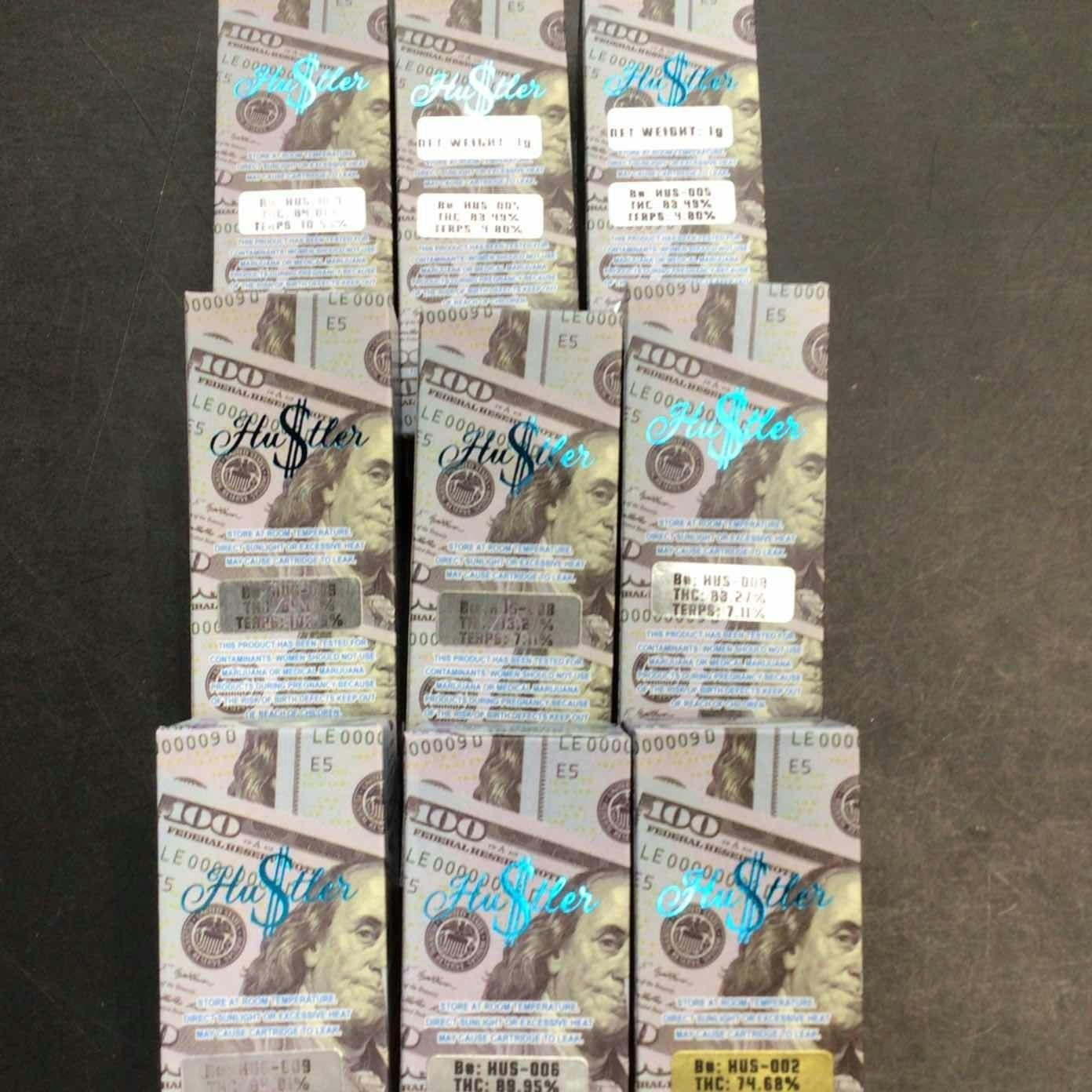 HUSTLER ( INDICA ) VAPE CARTRIDGES 1 GM