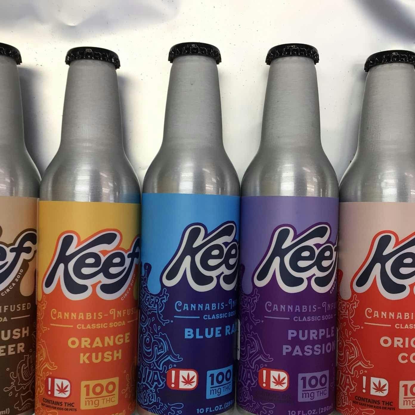 KEEF CLASSIC SODA 10 FL OZ/ 100 MG THC ( HYBRID)