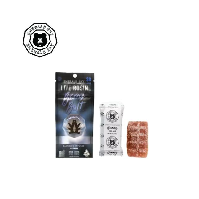 BERRY BOLT 10:1 THC:CBD 100MG LIVE ROSIN GUMMY