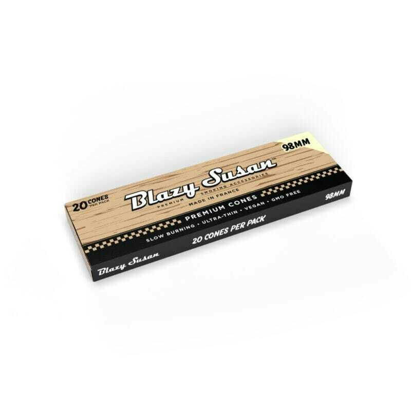 Blazy Susan Unbleached Paper Cones 98mm 20pk