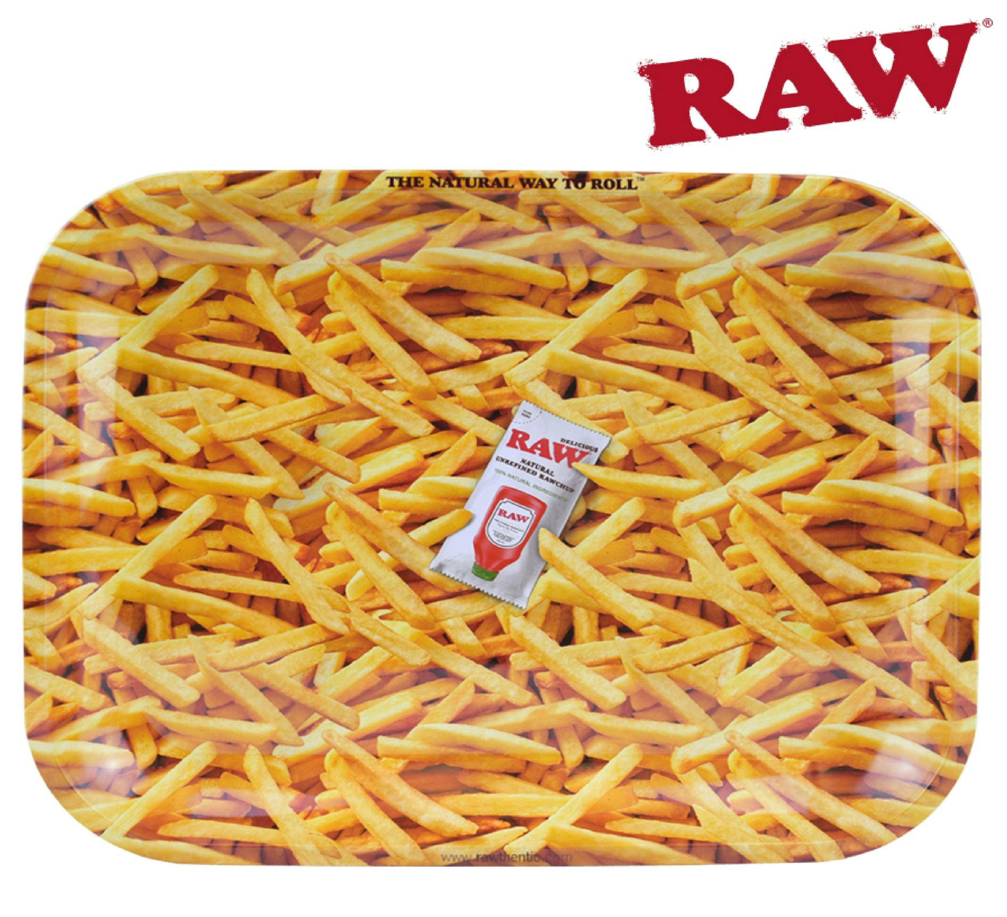Raw - Rolling Trays - French Fries Large