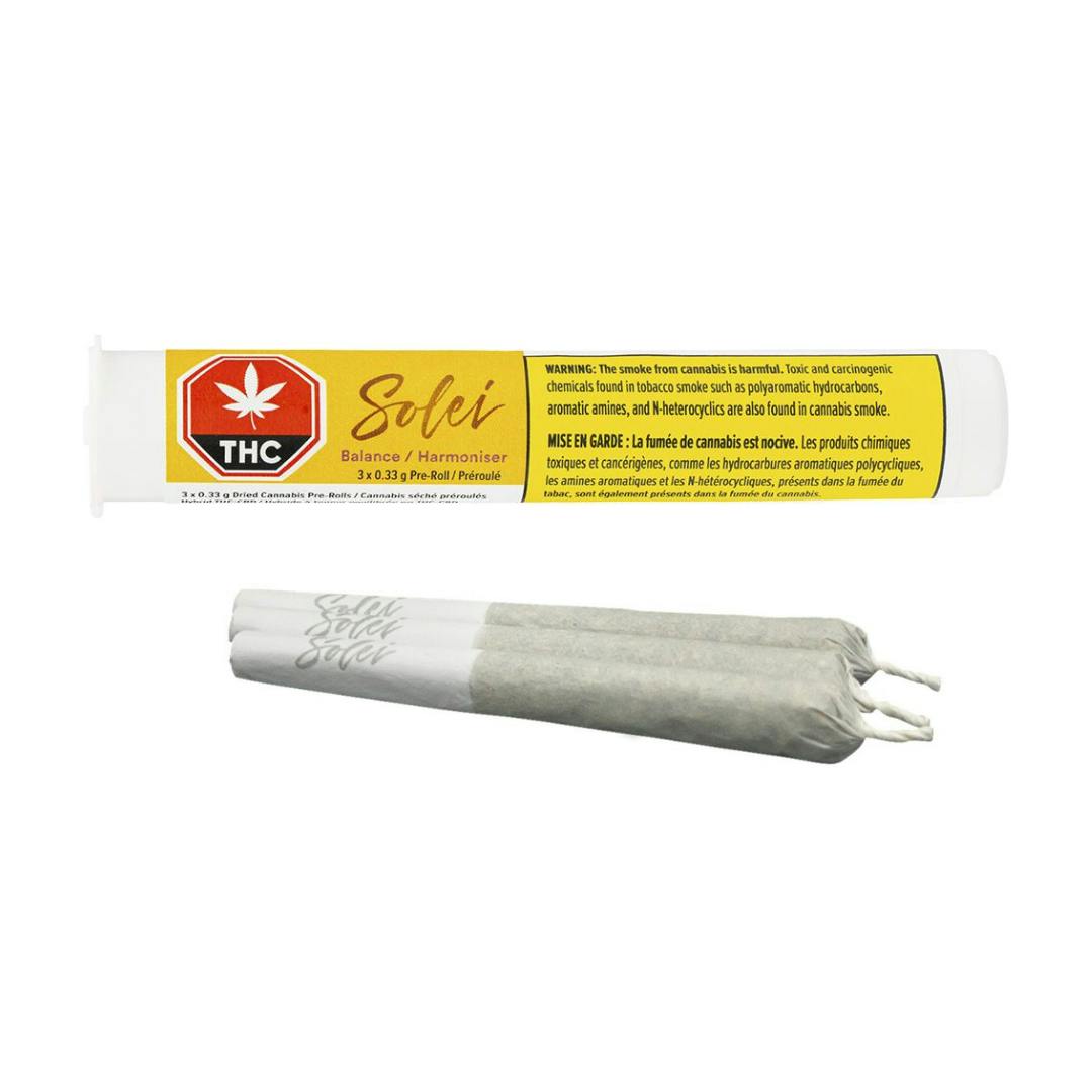 Solei - Balance Pre-Roll - 3x0.33g