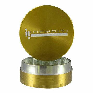 2.2" 2-Piece Zinc Grinder by Infyniti - Gold